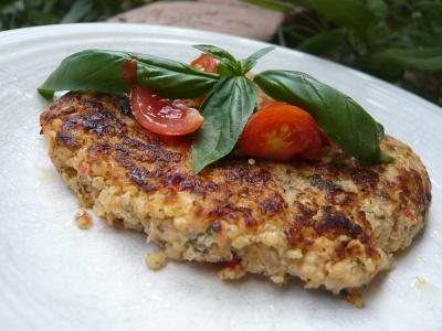 Mediterranean Quinoa Patty