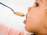 feeding a baby gluten-free food